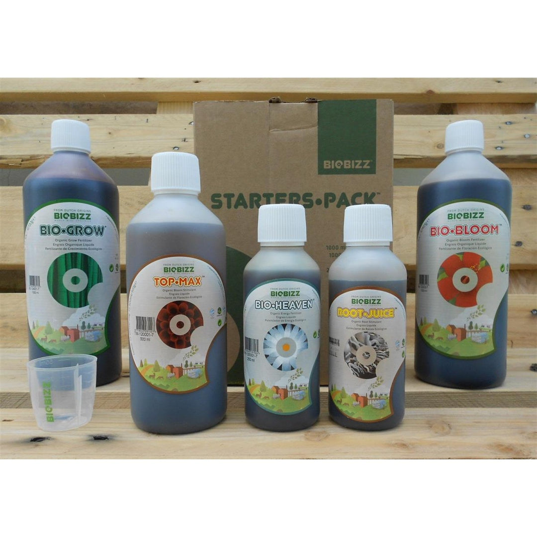 BioBizz Starters Pack – BioBizz Düngeschema für Light-Mix und All-Mix