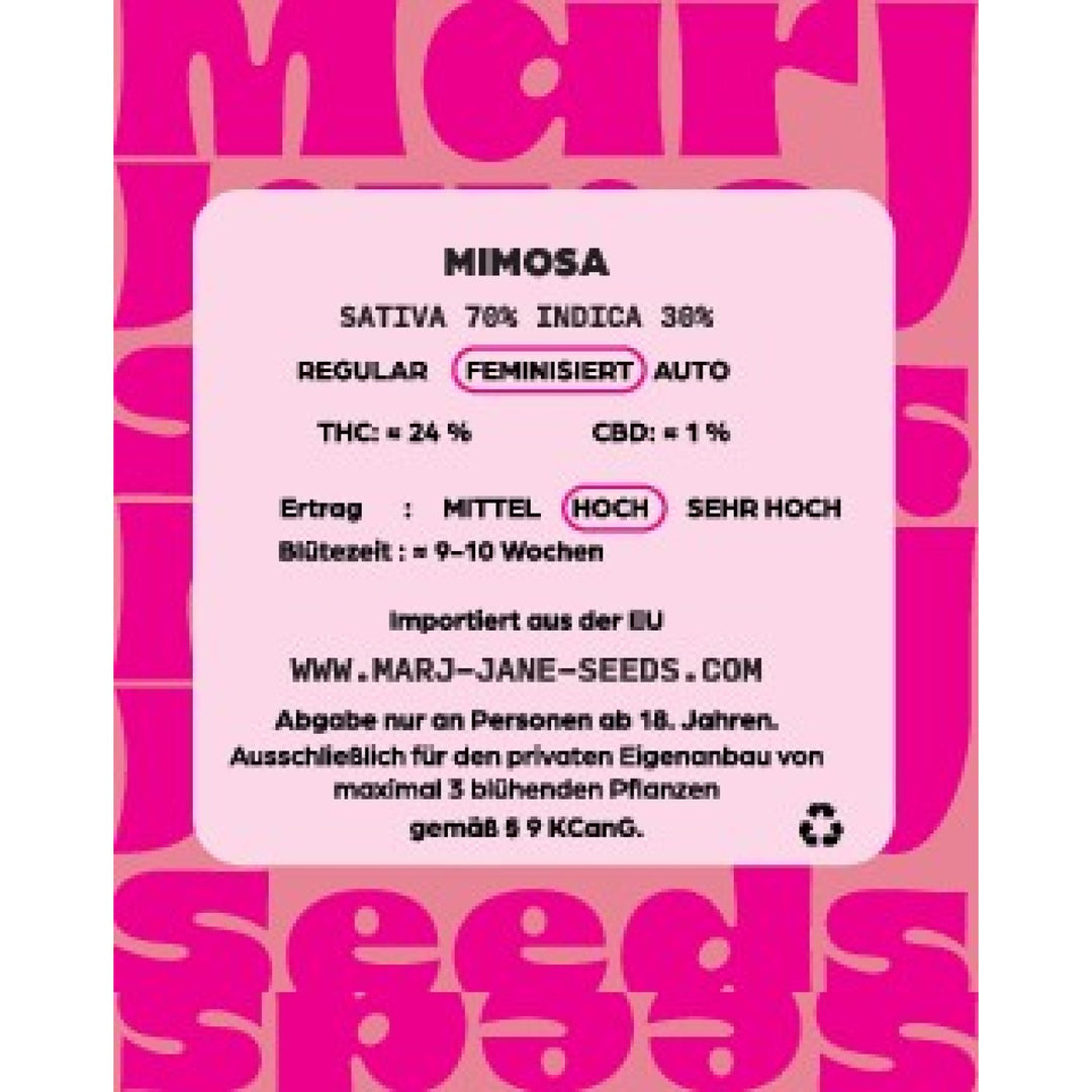 Marj Jane Mimosa Fem. 3St.