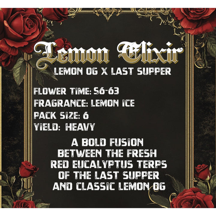 Solfire Gardens Lemon Elixir Fem 6St.