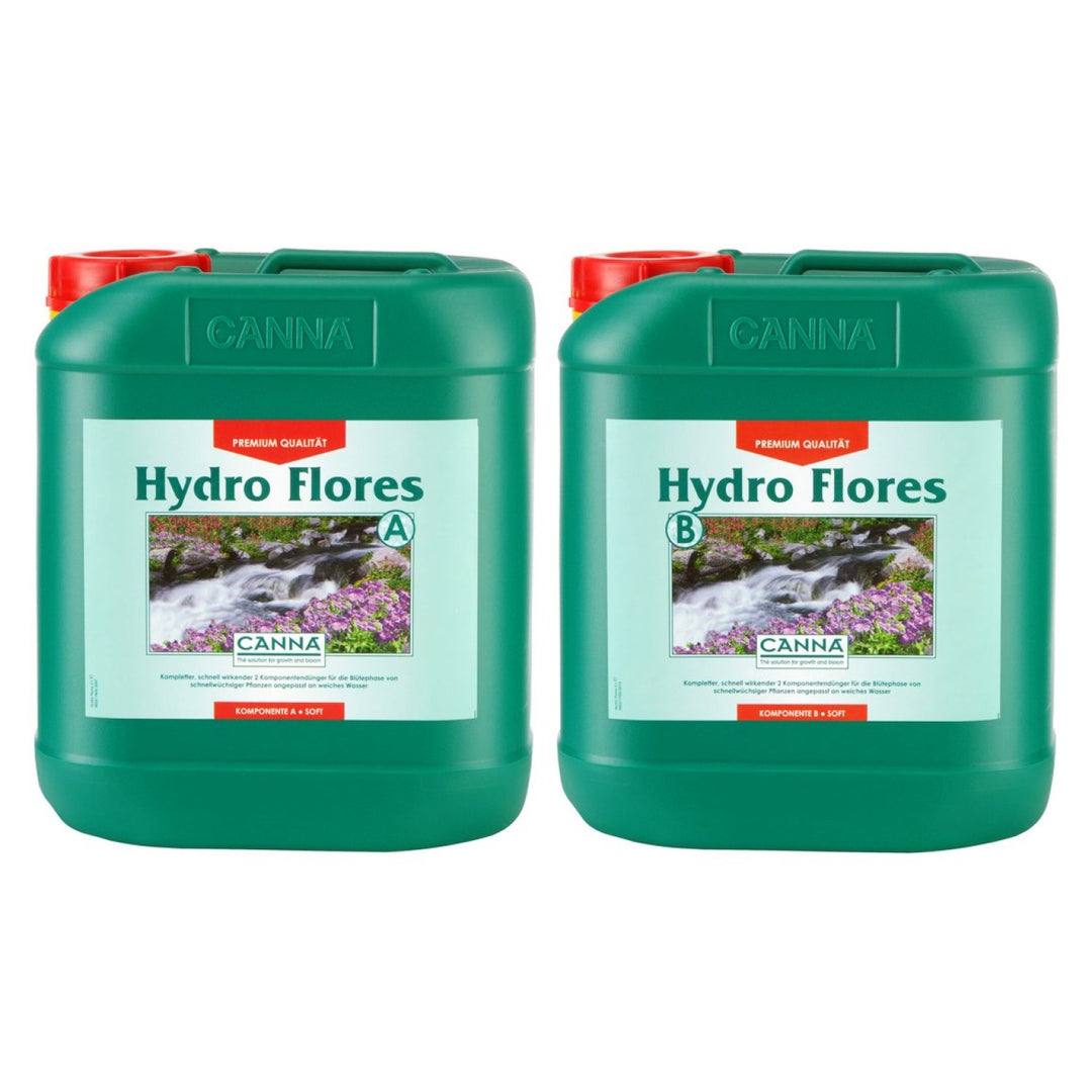 Canna Hydro Flores A+B 2x 10 Liter Softwater