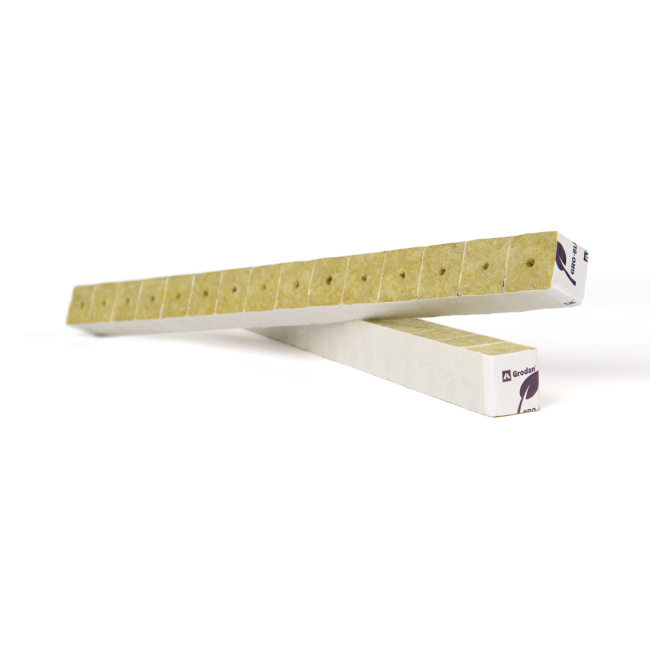 Grodan Improved (CSC) 4 x 4 cm mit Ummantelung