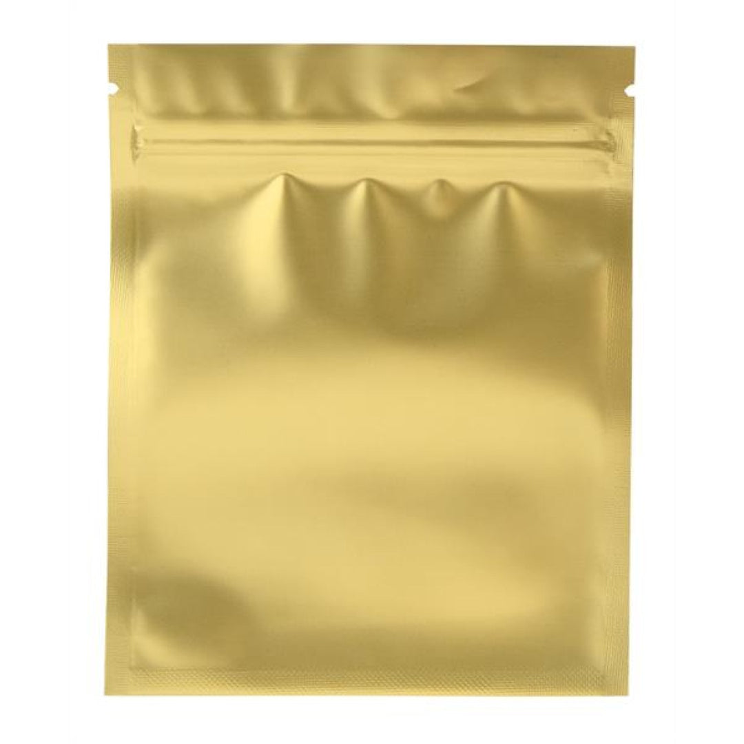 Zip-Beutel Nylon Gold 125x100mm VE100