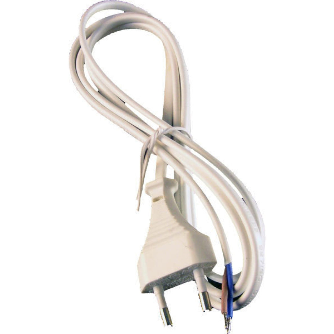 Netzstecker mit Stromkabel 2-polig 0,75mm²