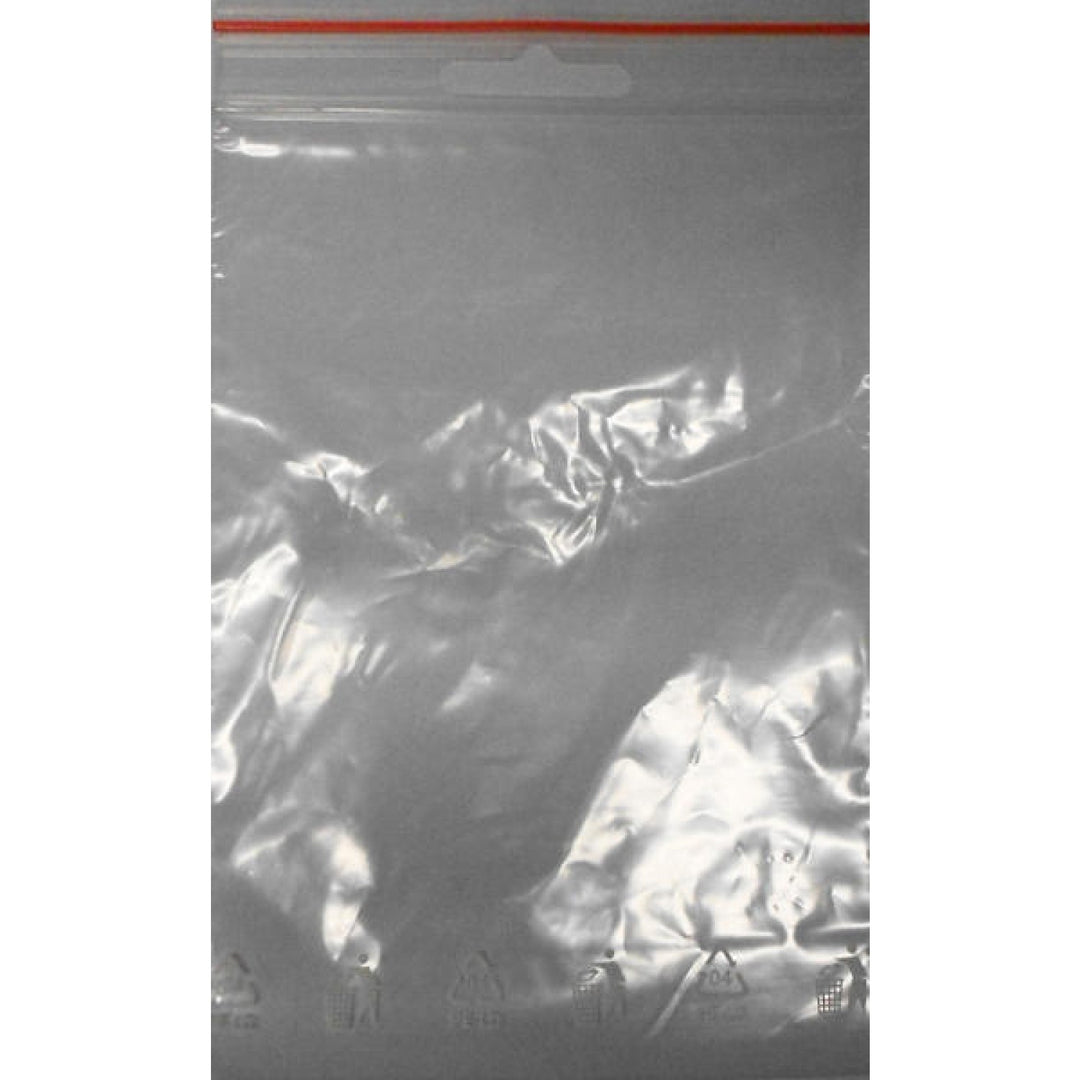 Druckverschlussbeutel, klar, 100 Stück 120x170mm, 50µ